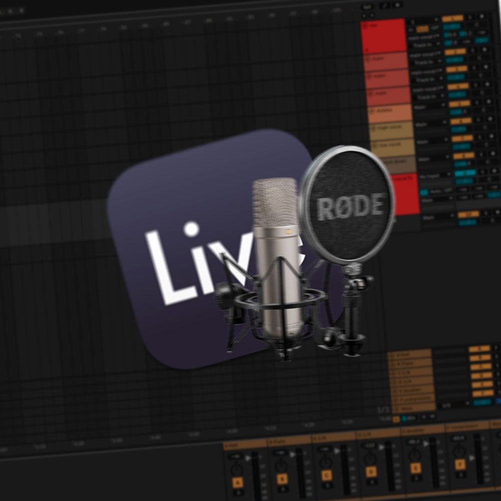 Plantilla de Grabación Ableton Live